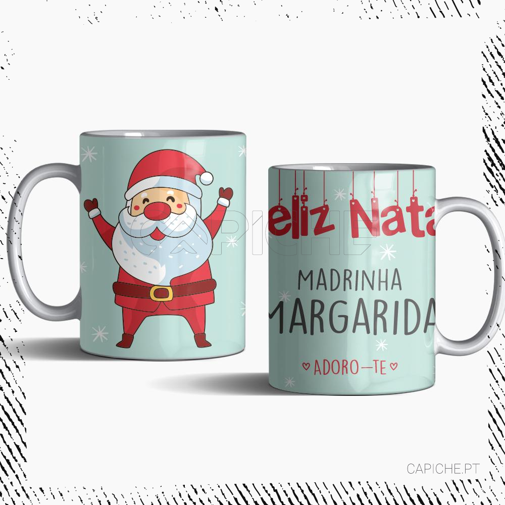 Caneca Feliz Natal Tia - CAPICHE Caneca Feliz Natal Tia - CAPICHE