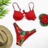 Conjunto bikini Push Up vermelho