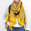 Écharpe Escamas Amarelo