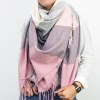 Écharpe Quadri Rosa