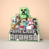Candeeiros 3D Minecraft Nome