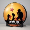 Candeeiro 3D Dragon Ball