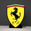 Candeeiros 3D Ferrari