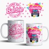 Caneca Barbie Nome Barbie