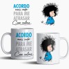 Caneca Atrasar Com calma