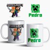 Caneca Minecraft Nome