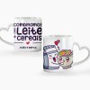 Caneca Leite e Cereais