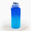 Garrafa água motivadora  2000ml Blue