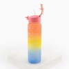 Garrafa água motivadora 900ml color