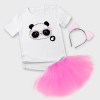 Conjunto Fantasia Panda