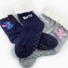 Meias Pantufas Stitch & Angel Casal