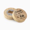 Abre-cápsulas em madeira Google encontra Amiga
