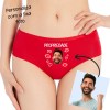 Cueca Normal Mulher Propriedade Personalizada com Foto