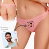 Cueca Tanga Mulher Propriedade Personalizada com Foto