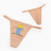 Cueca Fio Dental Maggie Simpson