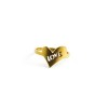 Anel em aço Love