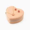 Conjunto de colar e brincos Trevo rosa