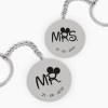 Conjunto de Porta chaves Mr & Mrs