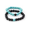 Conjunto Pulseiras Black & Blue