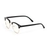 Óculos estéticos clear Clubmaster