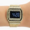 Relógio Digital Sparkle Dourado