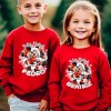 Sweatshirt Natal Mickey Minnie Personalizado