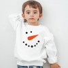 Sweater sem Capuz Criança Boneco de Neve