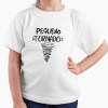 Tshirt Criança Pequeno Tornado