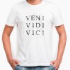 Tshirt Homem Veni Vidi Vici