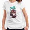 Tshirt Senhora Cats Love