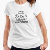 Tshirt Senhora Chubby Unicorns