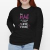 Tshirt Senhora Manga Comprida Tia Super Poder