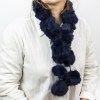 Gola Pompom Azul