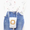 Bolsa para telemóvel Squar white