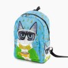 Mochila Sr Gato Azul