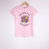 T-shirt Cintada Feminina | S | Rosa