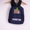 Mochila Escolar Azul Escuro | Minecraft | Martin