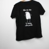 Estampa Impressa T-shirt Cintada Preta 2XL