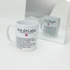 Estampa Sublimada Caneca Normal Madrinha