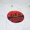 Estampa Impressa T-shirt Unissexo S Branca