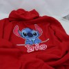 Estampa Impressa Sweater com Capuz 2XL Vermelha Inês