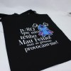 Estampa Impressa Tote Bag Preto Juro que não