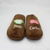 Estampa Impressa Chinelo Guarda Castanho 45 Juan Carlos