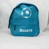 Estampa Impressa Mochila Escolar Azul Turquesa Duarte