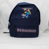 Estampa Impressa Mochila Escolar Azul Escuro Bernardo