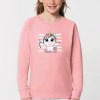 Sweatshirt Criança Cute Unicórnio