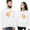 Sweater Casal Meia Laranja