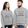 Sweater Casal Esposa & Marido