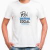 Tshirt Homem Rei Distanciamento Social