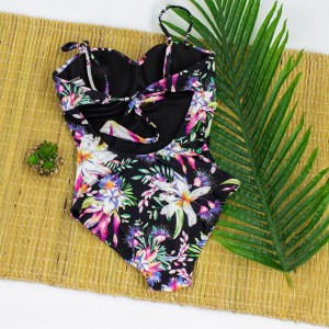 Fato de Banho Orchide Preto